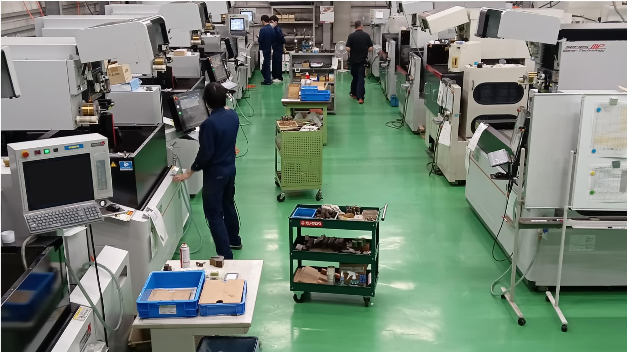 同時並行加工の実現